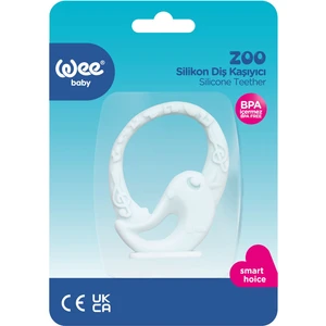 Wee Baby Zoo Diş Kaşıyıcı Mavi Fil