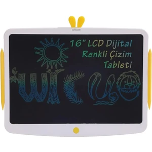 Wicue 16” LCD Dijital Renkli Çizim Tableti
