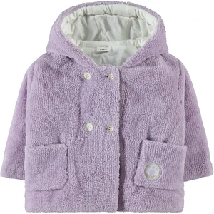 Civil Baby Kız Bebek Kapüşonlu Mont 6-18 Ay Lila