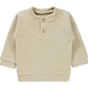 Civil Baby Erkek Bebek Sweatshirt 6-18 Ay Sütlü Kahve