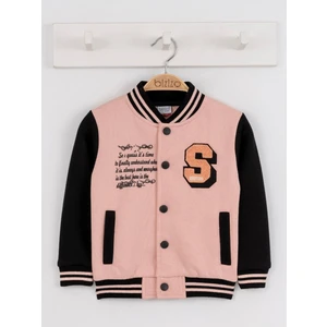 Kız Çocuk Hırka 2-5 Yaş Pudra