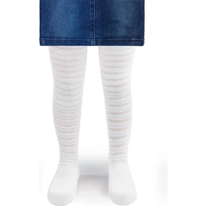 Girls Kız Çocuk Külotlu Çorap 3-11 Yaş Beyaz