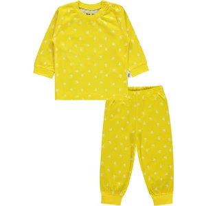 Civil Baby Erkek Bebek Pijama Takımı 6-18 Ay Sarı