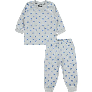Civil Baby Erkek Bebek Pijama Takımı 6-18 Ay  Karmelanj