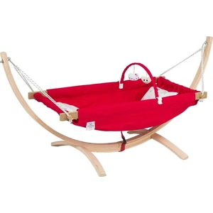 Fethiye Ahşap Hamak Kırmızı