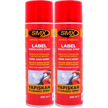Smx Yapışkan Iz Çıkarıcı Sprey 500 ml 2 Adet Fiyatı