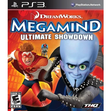 THQ Ps3 Megamind Ultimate Showdown Mega Mind Orjinal