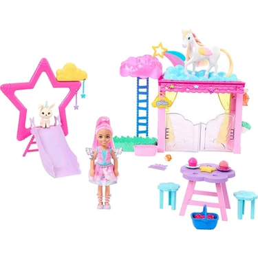 Barbie A Touch Of Magic Chelsea ve Pegasus Oyun Seti