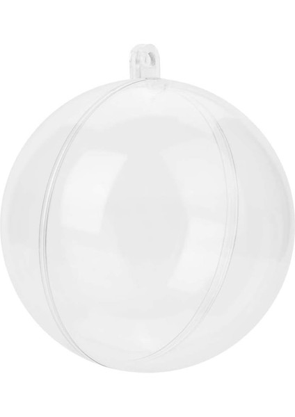 12 Adet 8cm Plastik Küre Fanus Kutu