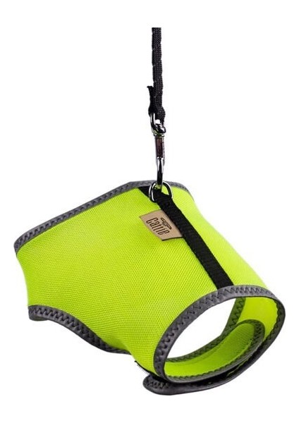 Cattie Havalı Dokuma Kedi Göğüs ve Gezdirme Takımı Small Sarı 1X20-30 cm