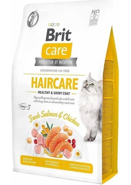 Hair Hypo-Allergenic Deri ve Tüy Sağlığı Için Tahılsız Yetişkin Kedi Maması 7kg
