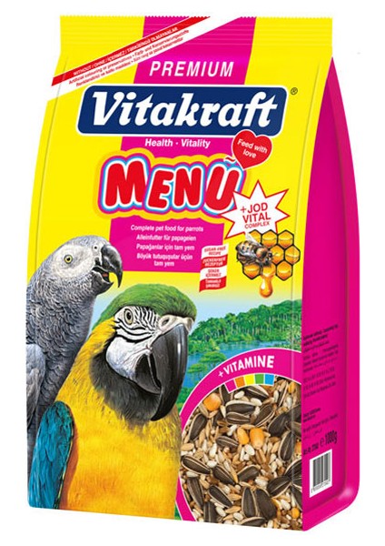 Menu Papağan Yemi 1000 gr