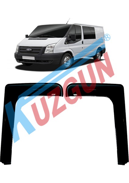 Ford Transit L Model Fitil Içi 2002-2014 Cam Rüzgarlığı Kuzgun