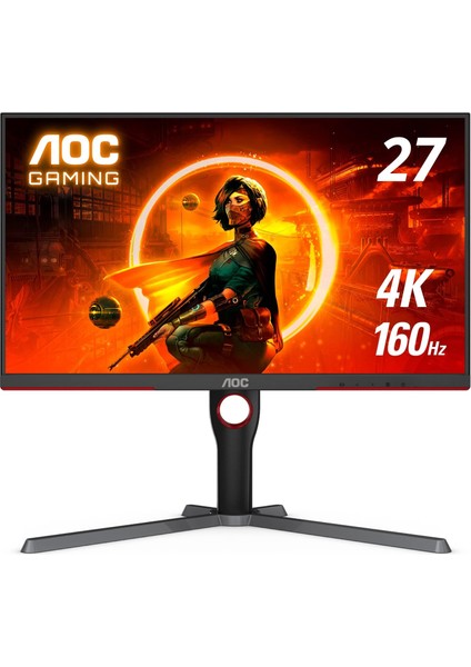 Aoc 27" U27G3X 1ms 160hz Hdmı,displayport Adaptive Sync 4K UHD Gaming Monitör