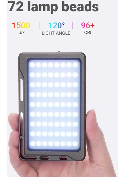 LED-72R Rgb LED Video ve Fotoğraf Işığı