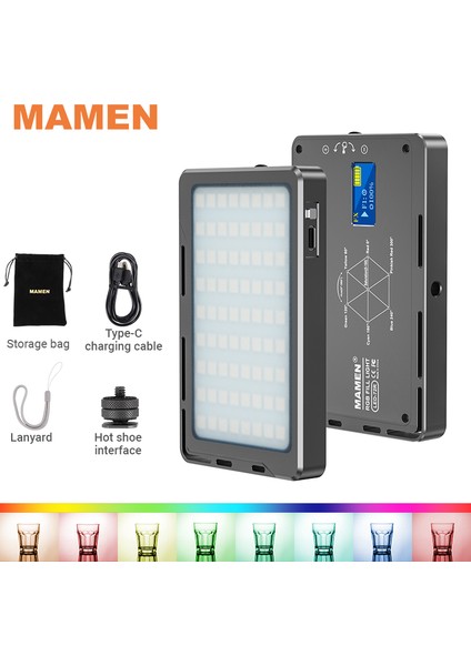 LED-72R Rgb LED Video ve Fotoğraf Işığı modelleri