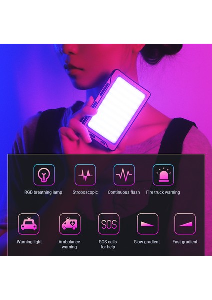LED-72R Rgb LED Video ve Fotoğraf Işığı fırsatları
