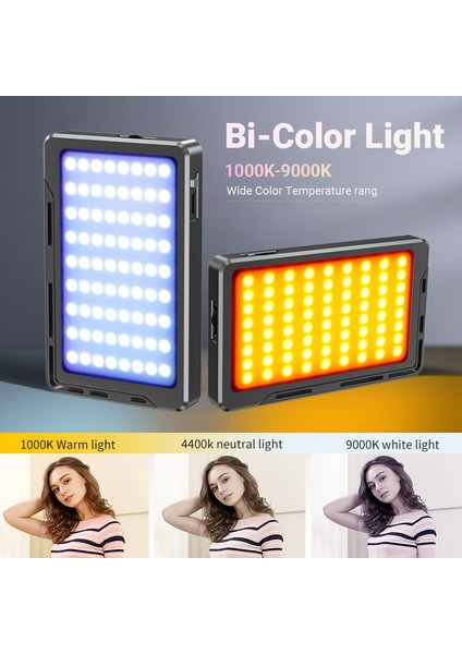 LED-72R Rgb LED Video ve Fotoğraf Işığı indirimleri