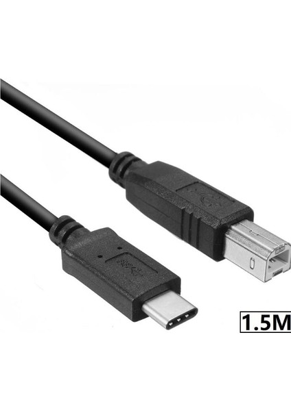Type C To USB Printer Yazıcı Tarayıcı Ara Bağlantı Kablosu 1.5metre fiyatları