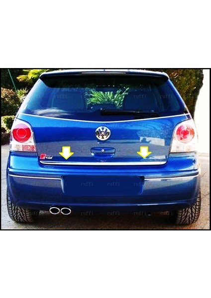 Ebal Oto Vw Polo Krom Bagaj Alt Çıtası 2005-2009 Arası P.çelik