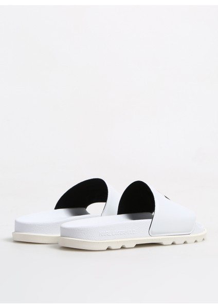 Beyaz Kadın Terlik KL80975 modelleri