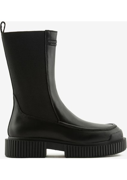 Deri Siyah Kadın Bot XDN027XV747K001