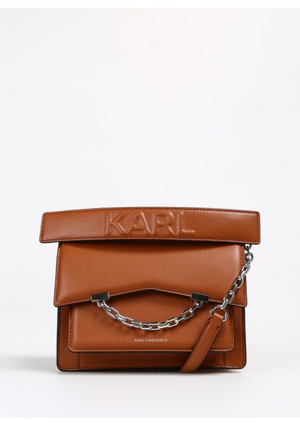 Kahve Kadın 21X15X9 cm Deri Çapraz Çanta 225W3081774