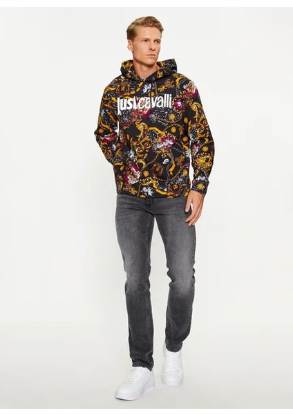 Kapüşon Yaka Siyah Erkek Sweatshırt 75OAI3C1 fiyatları