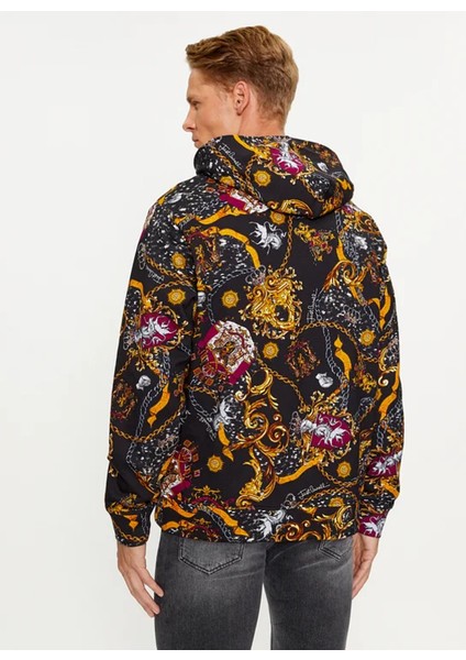 Kapüşon Yaka Siyah Erkek Sweatshırt 75OAI3C1 modelleri