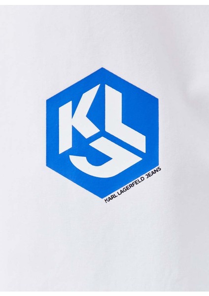 Normal Beyaz Erkek Gömlek 236D1603_KLJ Monogram Shırt fırsatları