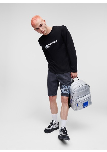 Bisiklet Yaka Siyah Erkek T-Shirt 235D1708_KLJ Regular Lslv Tee indirimleri