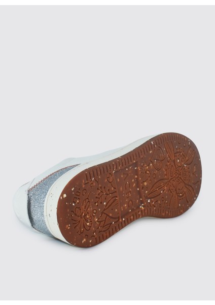 Beyaz - Gümüş Kadın Sneaker Shacbewf244 modelleri