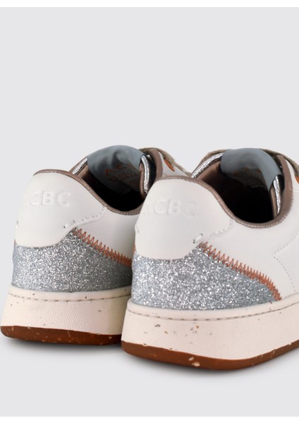 Beyaz - Gümüş Kadın Sneaker Shacbewf244 fırsatları