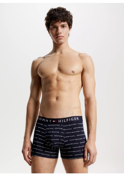 Tommy Hilfiger Mavi Erkek Boxer Um0Um0283500O