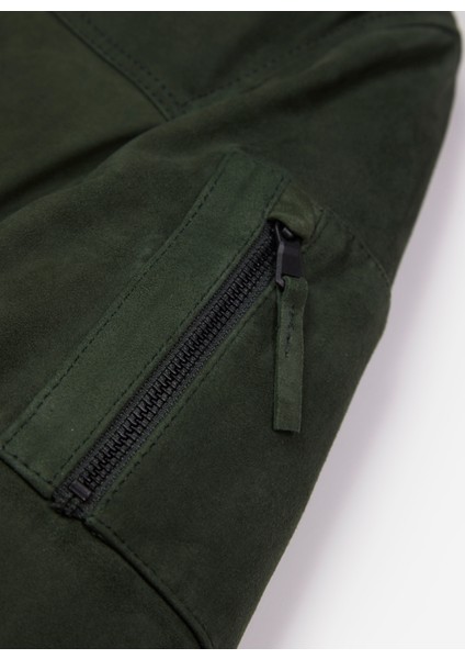 Koyu Yeşil Erkek Mont A273P15THICK- modelleri