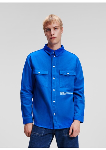 Normal Mavi Erkek Gömlek 236D1650_KLJ Utılıty Shırt Jacket