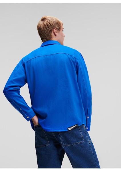 Normal Mavi Erkek Gömlek 236D1650_KLJ Utılıty Shırt Jacket
