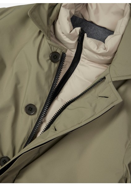 Yeşil Erkek Mont A273YUMA589N053- modelleri