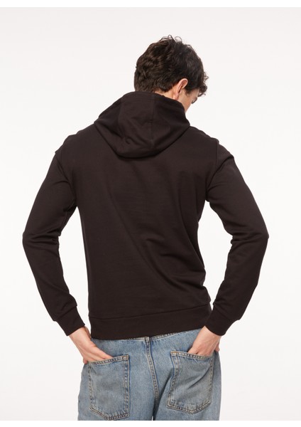 Kapüşon Yaka Siyah Erkek Sweatshırt 6RPM62PJ05Z1200 indirimleri