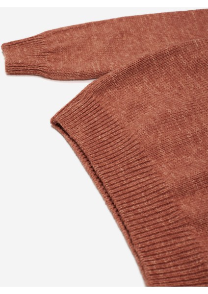 Bisiklet Yaka Slim Fit Kahve Erkek Kazak A274S34COSIMO- modelleri