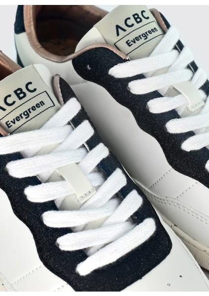 Beyaz - Siyah Kadın Sneaker Shacbewf201 indirimleri
