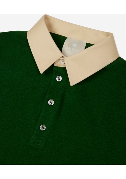 Polo Yaka Slim Fit Yeşil Erkek Kazak A274A05L128- modelleri