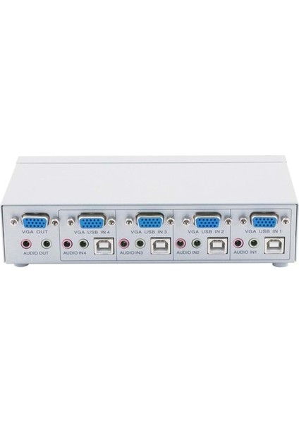 4 Port Otomatik Kvm Switch - Usb/ps2 Combo