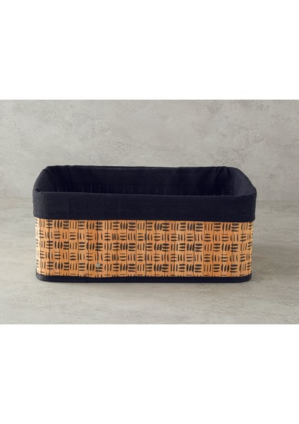 Stripy Bambu Sepet Naturel