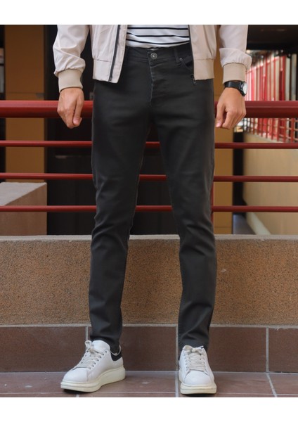 Erkek, Standart Fit, Mevsimlik, Gabardin Pantolon 23INP085-2