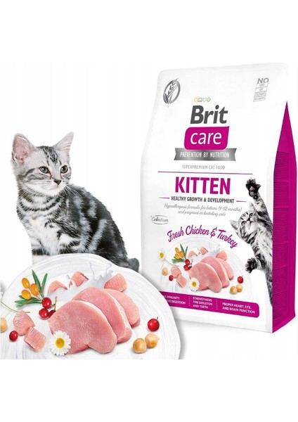 Tahılsız Tavuklu ve Hindili Yavru Kedi Maması 2 kg fiyatları