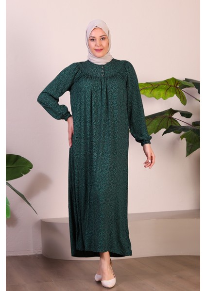Kadın Uzun Buyuk Beden Anne Elbise Yazlik Tesettur Giyim indirimleri