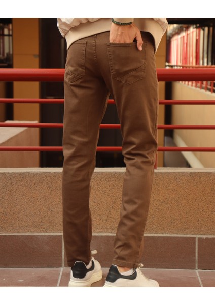 Erkek, Standart Fit, Mevsimlik, Gabardin Pantolon 23INP085-2 fırsatları