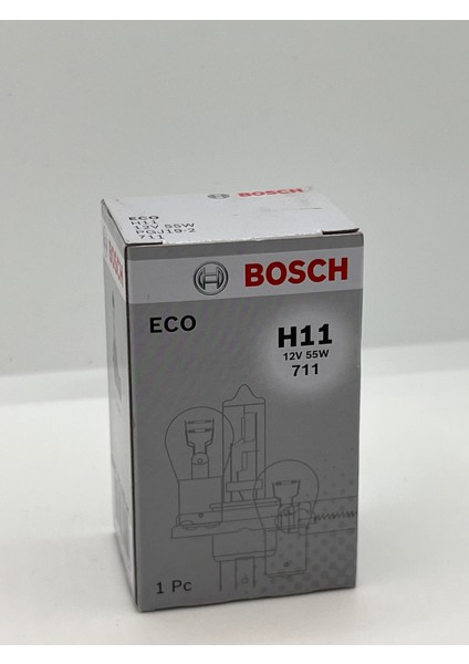 H11 Eco 12V 55W (Adet)