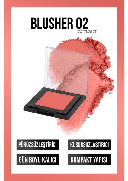 Powder Blusher 02 (Toz Allık)